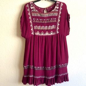 Free People Mini Dress Large